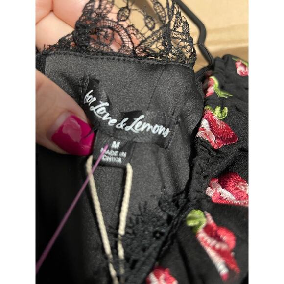 For Love & Lemons Rosebud Lace Corset Minidress - Picture 5 of 6